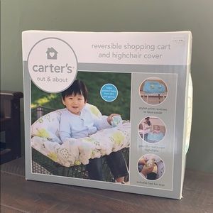BRAND NEW reversible shopping cart/highchair cover